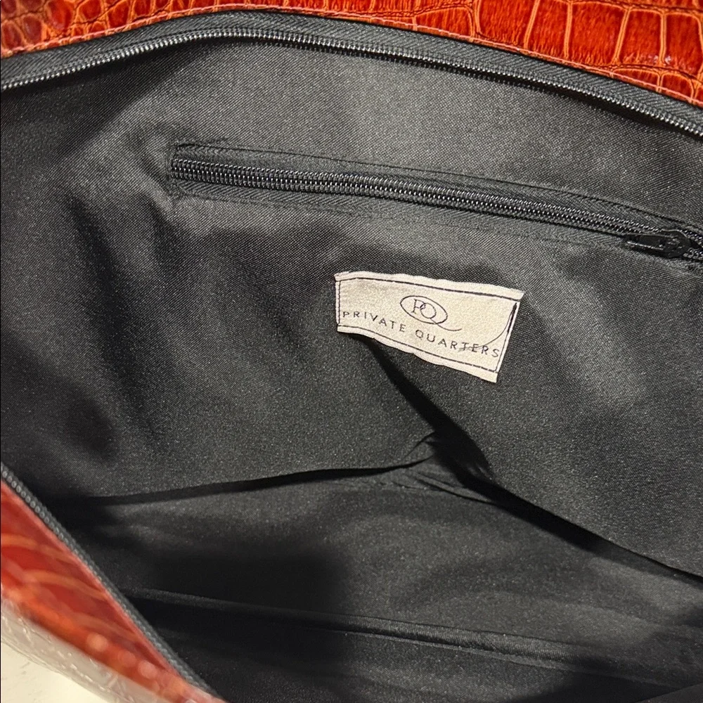 Redish Brown Leather Bag